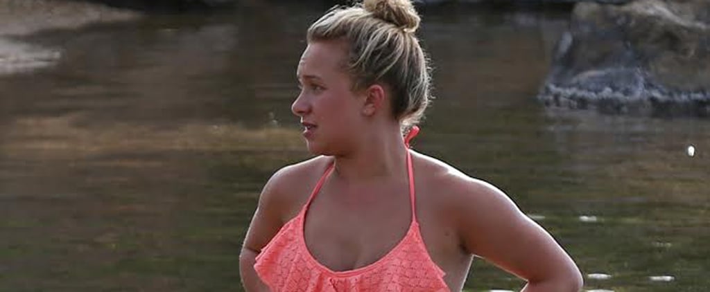 Hayden Panettiere Pregnant in a Bikini Pictures