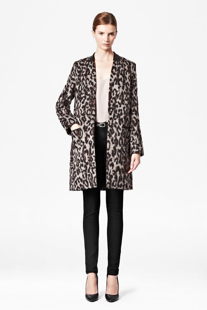 French Connection Teddy Leopard Coat ($280, originally $298)