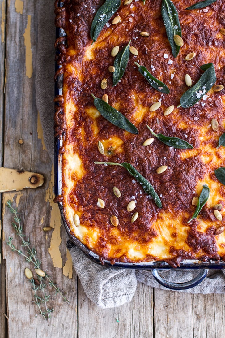 Butternut Squash and Kale Florentine Lasagna