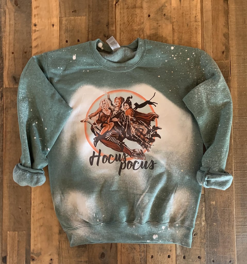 "Hocus Pocus" Halloween Crewneck: "Hocus Pocus" Sanderson Sisters Sweatshirt