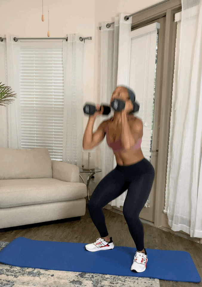 Circuit 2, Exercise 1: Squat Thruster