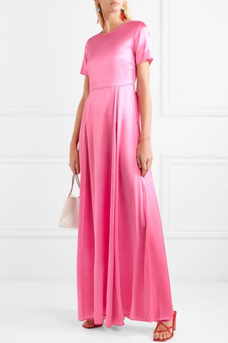 Stine Goya Nanna Silk-Blend Charmeuse Maxi Dress