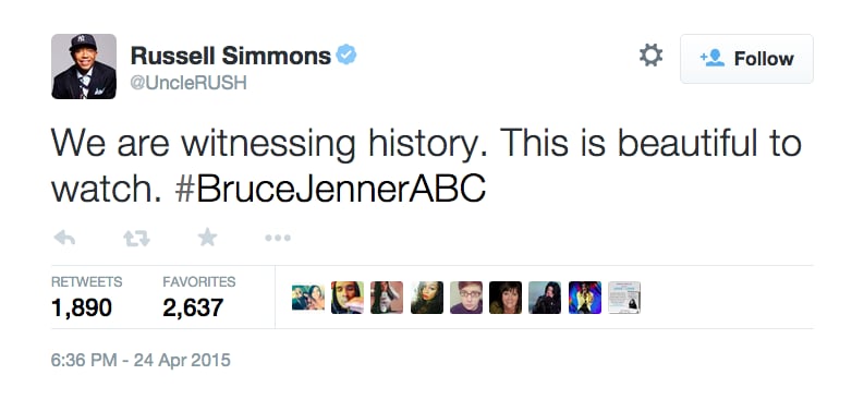 Celebrities Who Support Bruce Jenner