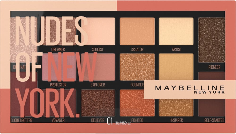 Maybelline Nudes of New York Eyeshadow Palette