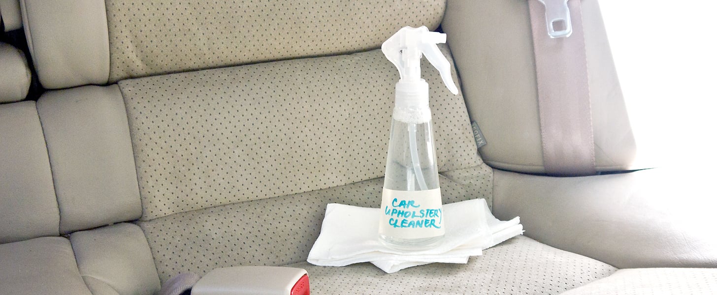 DIY Car Upholstery Cleaner- My Car Needs This - All Created