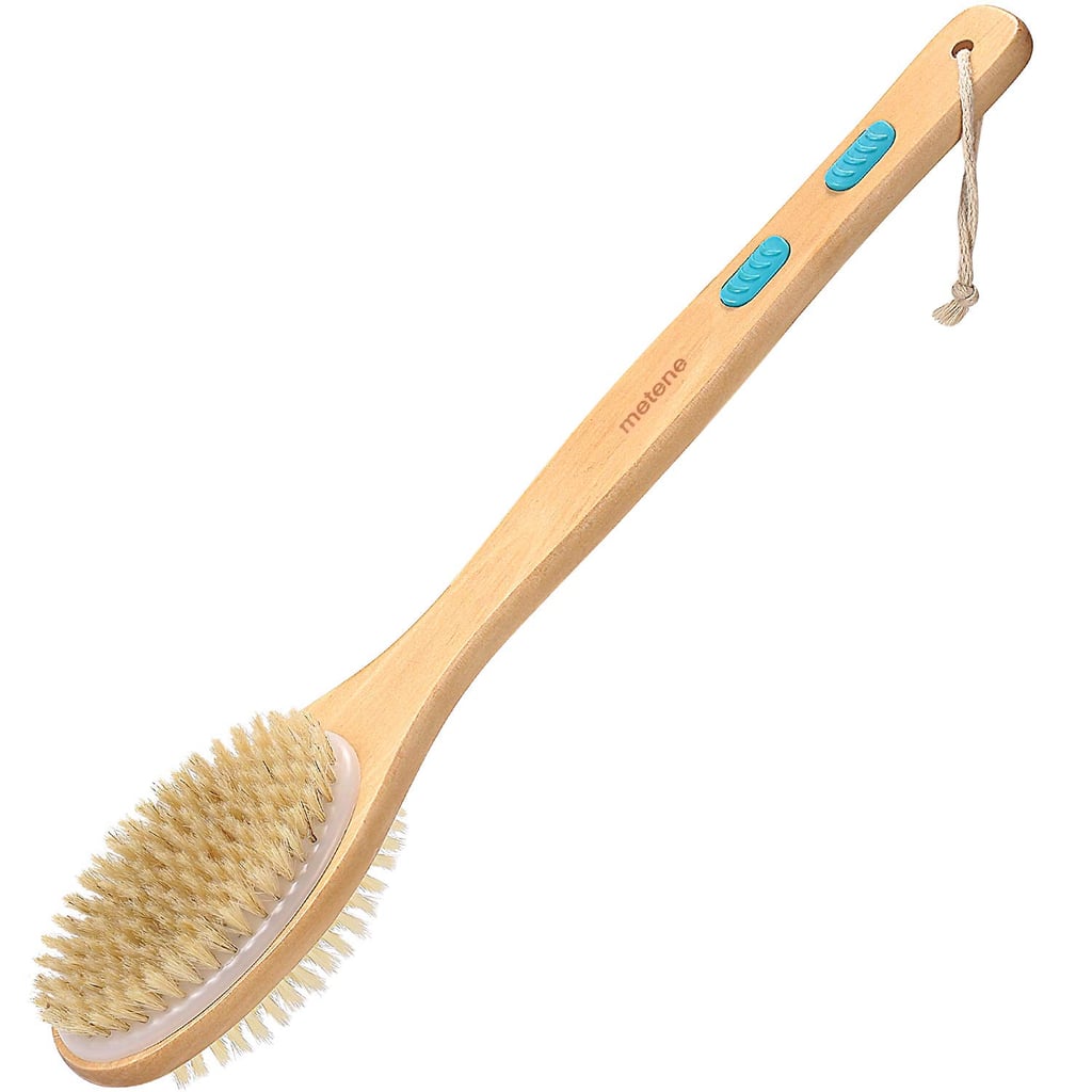 Shower Brush With Soft and Stiff Bristles, For Exfoliating Skin and a Soft Scrub