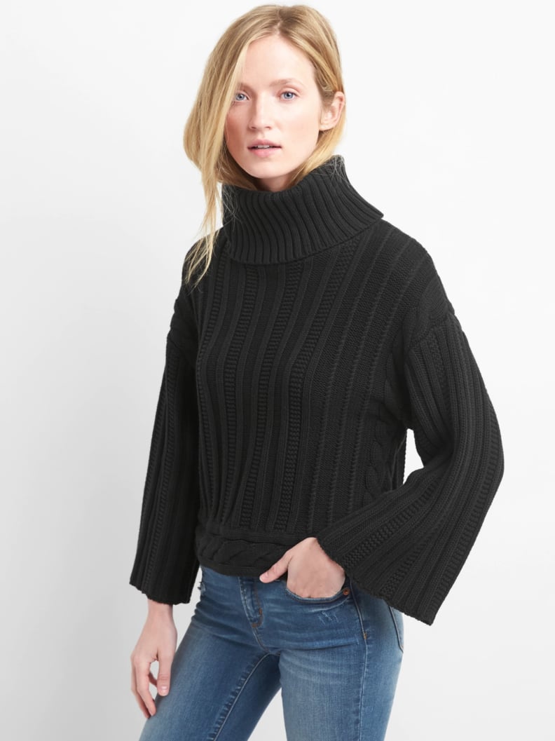 Gap Bell-Sleeve Turtleneck Sweater