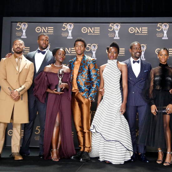 《黑豹》在2019年全国有色人种协进会形象奖上的演员阵容