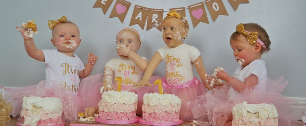 First Birthday Lifelike Baby Cake Smash