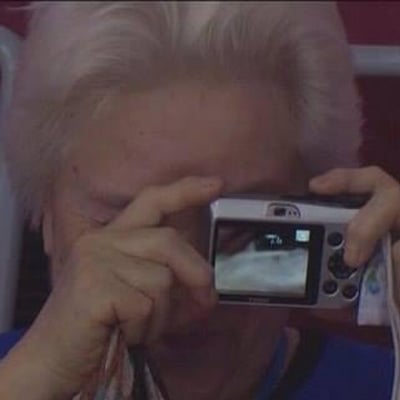 Grandma Selfie at the Sochi Olympics