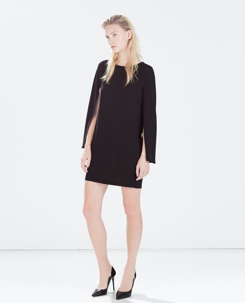Zara Cape Sleeved Dress