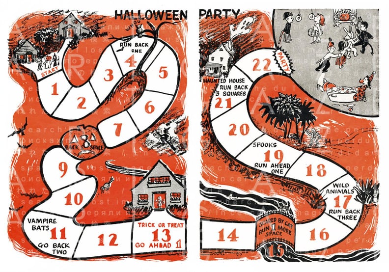 Vintage Halloween Party Game