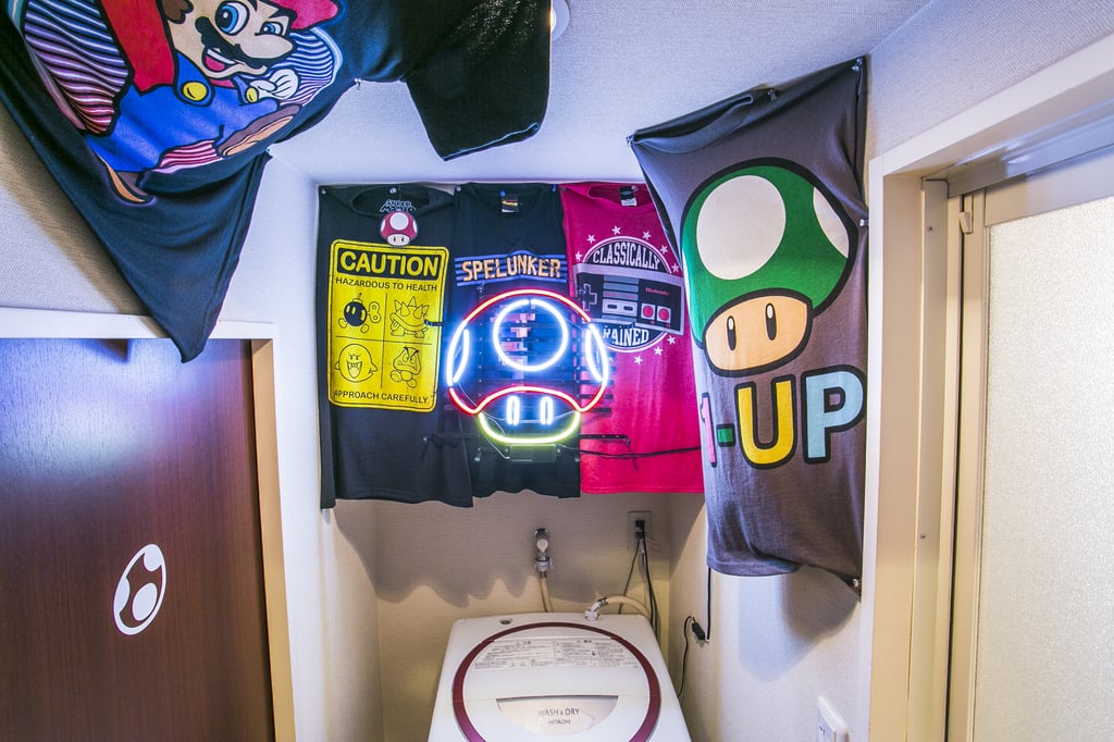 Super Mario Bros Airbnb in Tokyo