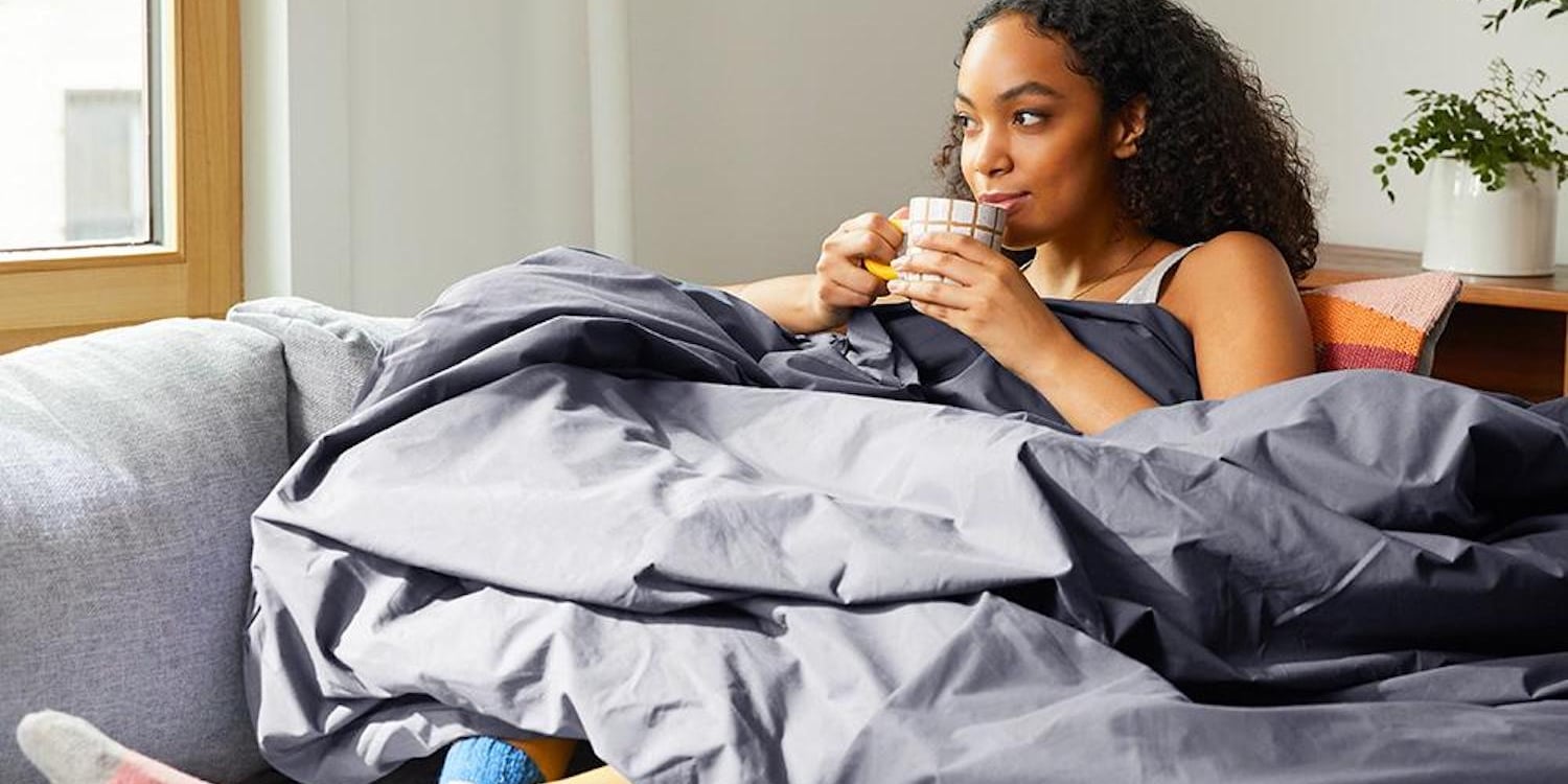 Brooklinen weighted online comforter
