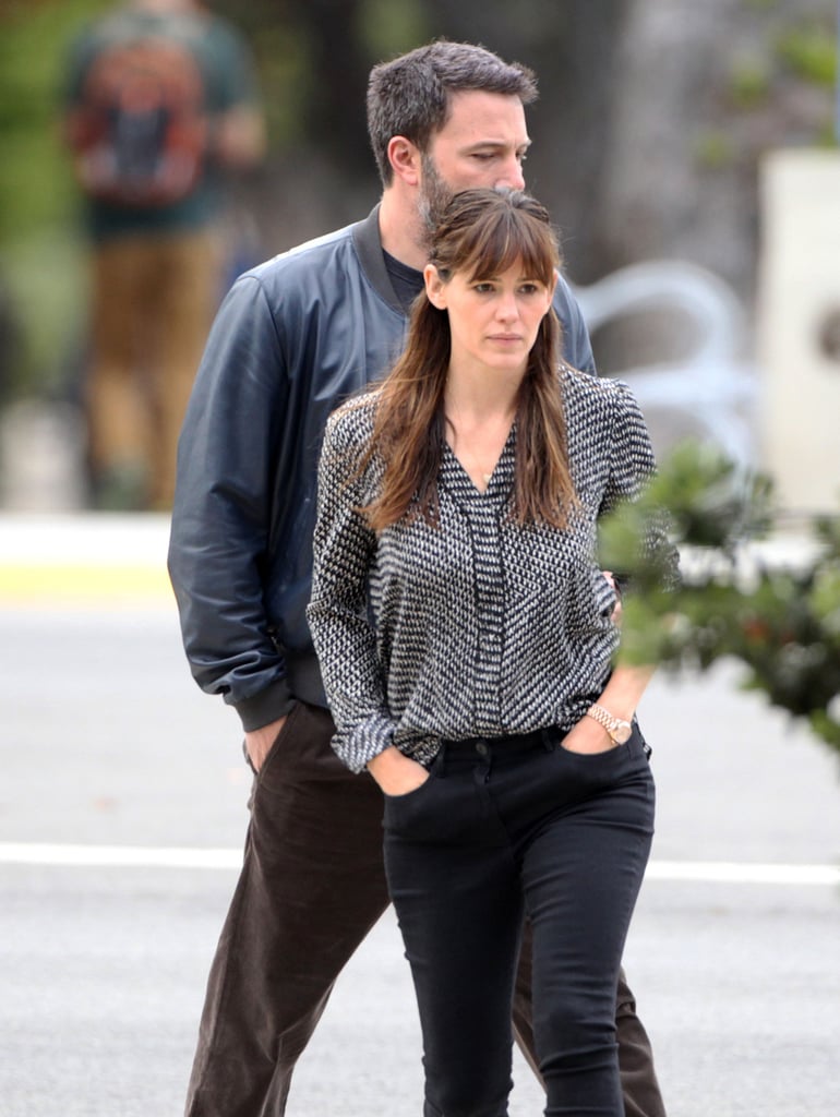 Ben Affleck and Jennifer Garner Walking Together
