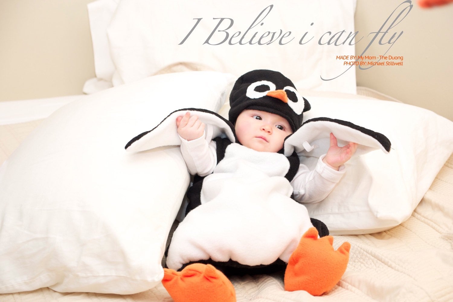 kids penguin costume