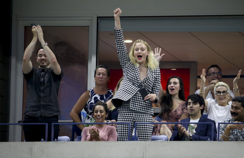 Sophie Turner and Joe Jonas at the US Open September 2018
