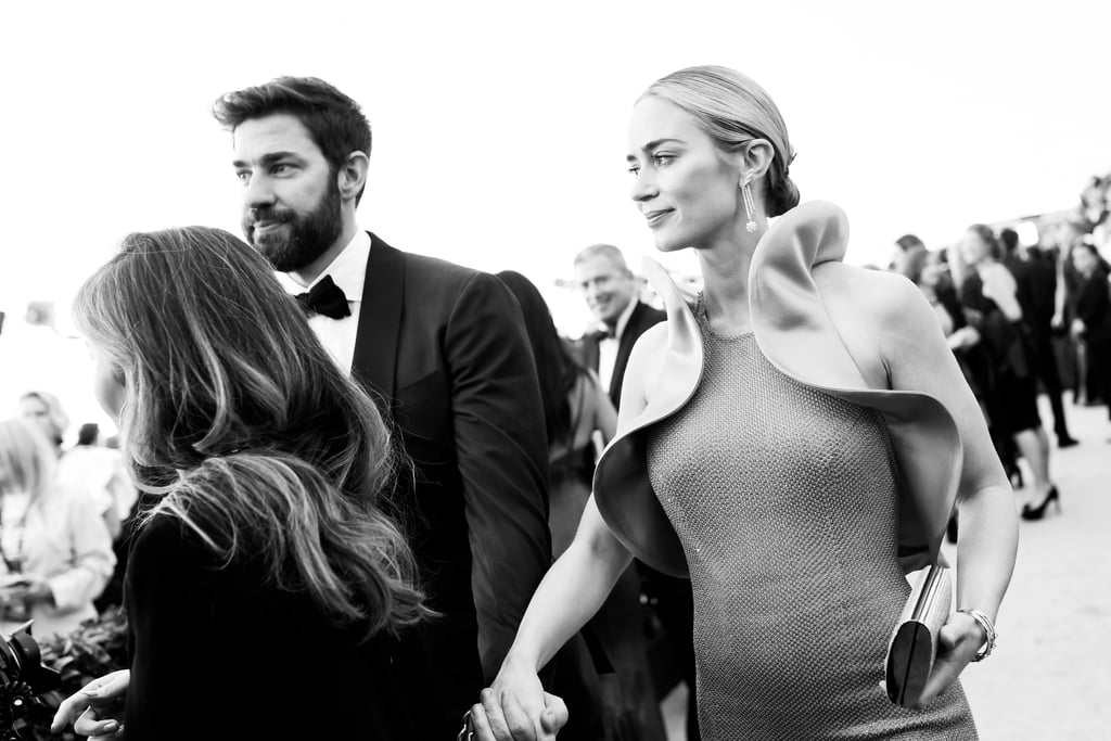 Emily Blunt and John Krasinski at the 2019 SAG Awards