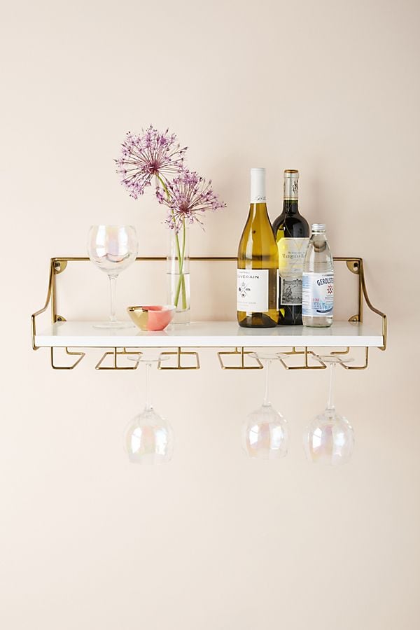 Mayfair Wall-Mounted Wine-Glass Shelf