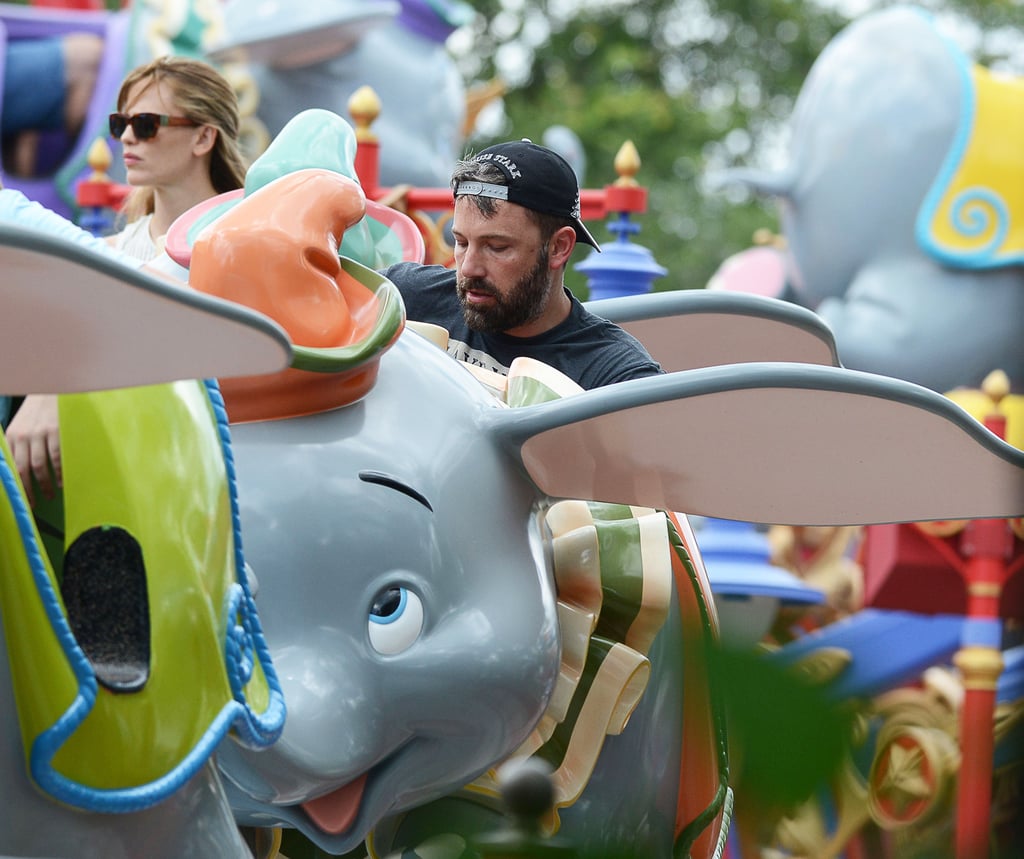Ben Affleck and Jennifer Garner at Disneyland After Divorce