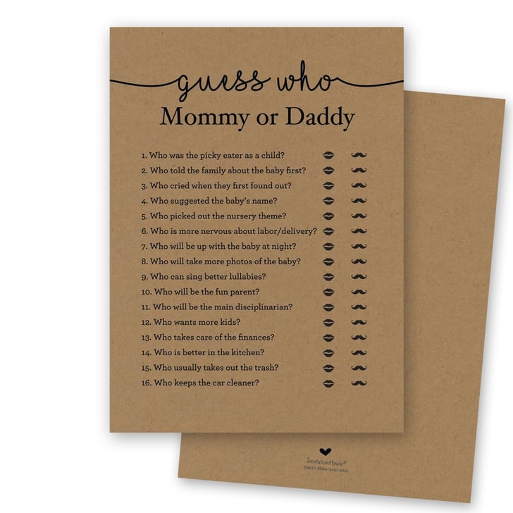 Guess Who: Mommy or Daddy | Baby Shower Games | POPSUGAR Family Photo 11