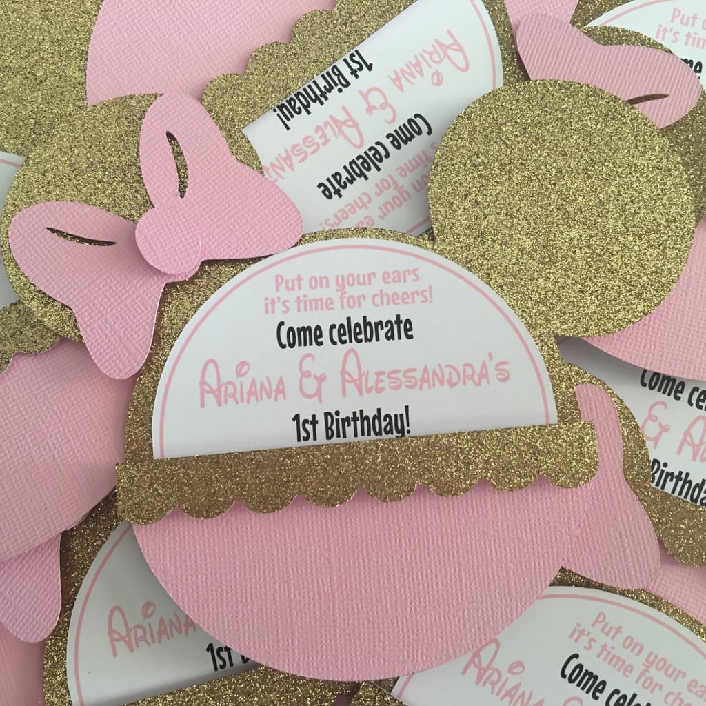 Minnie Mouse Birthday Invitations