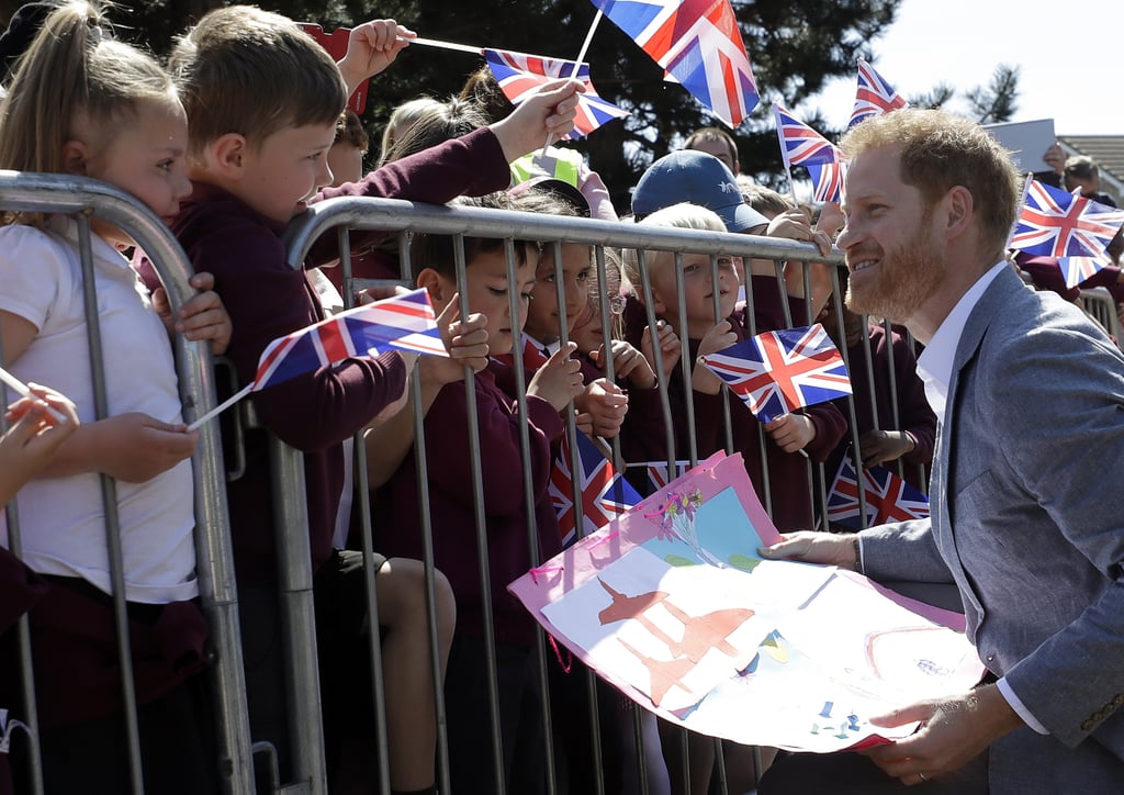 When He Admired This Child's Poster