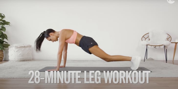 4-Week No-Equipment Workout Plan Weeks 2 & 4: Legs | POPSUGAR Fitness