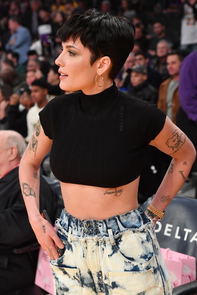 Halsey's Butterfly Tattoo