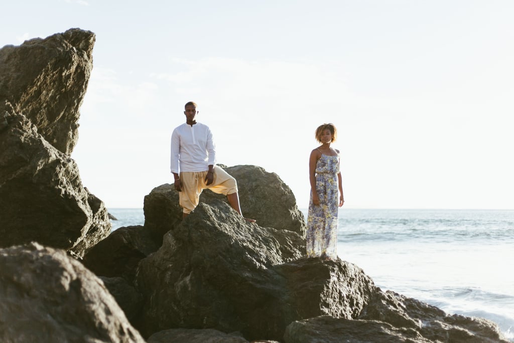 Mermaid-Themed Engagement Shoot