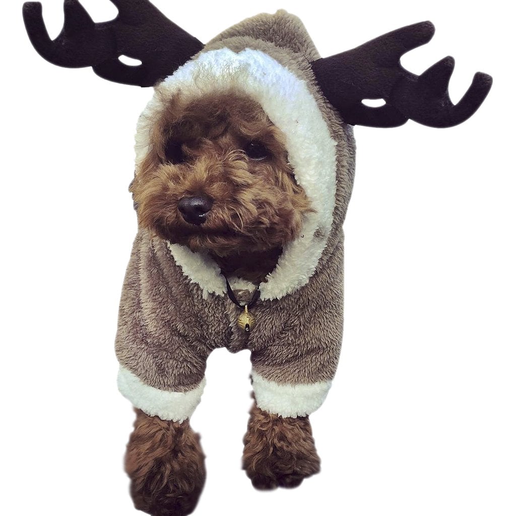 Fleece Pet Reindeer Costume