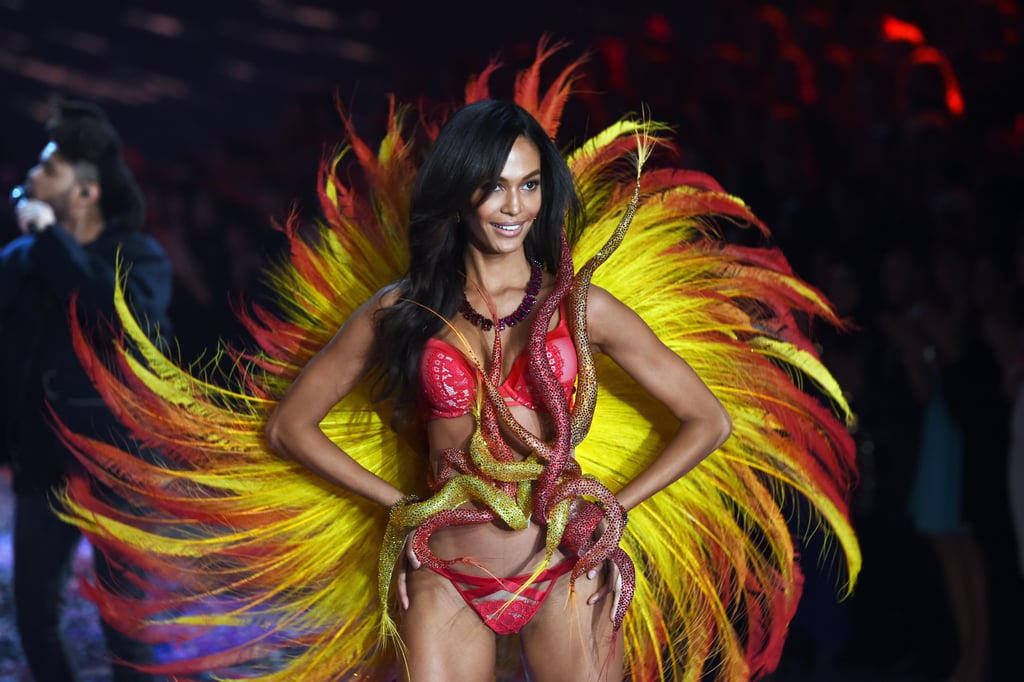 Joan Smalls at 2015 Victoria's Secret Fashion Show