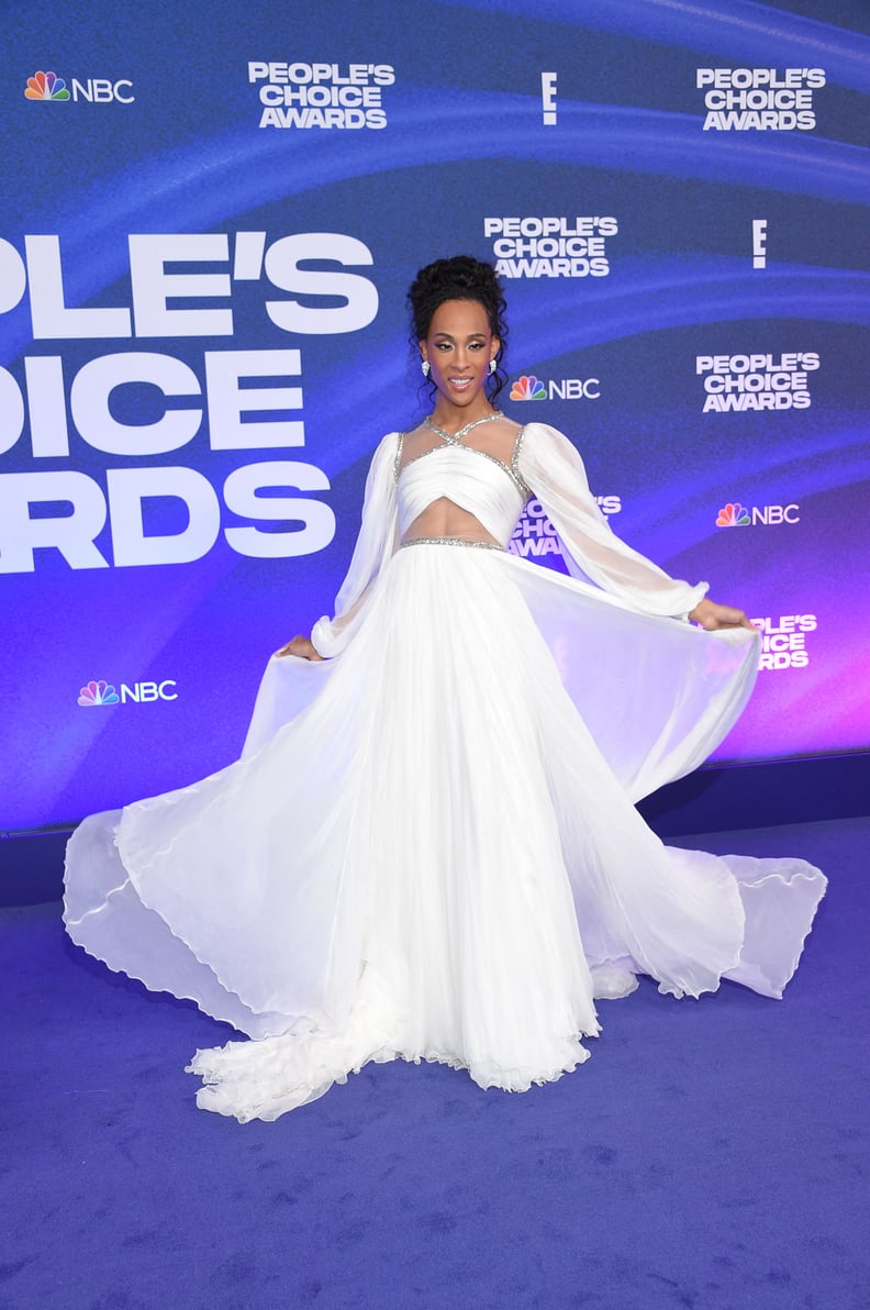 Michaela Jaé Rodriguez at the 2022 People's Choice Awards