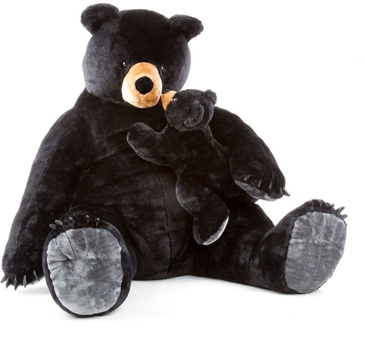 Jumbo Mama Bear and Cub Plush Toy