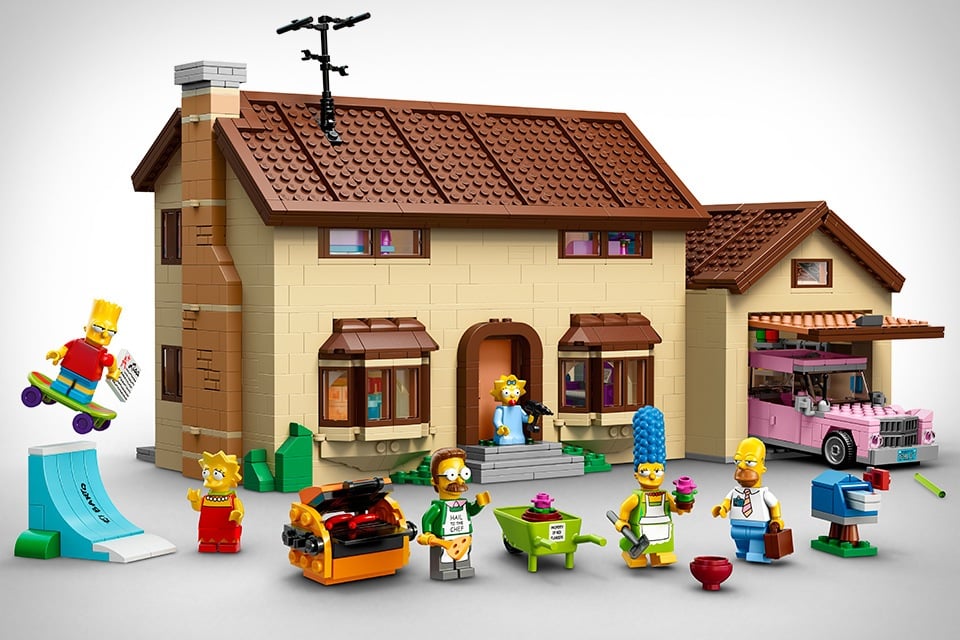 The Simpsons Lego House