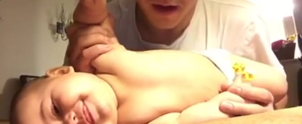 Dad Beatboxes on Daughter's Belly