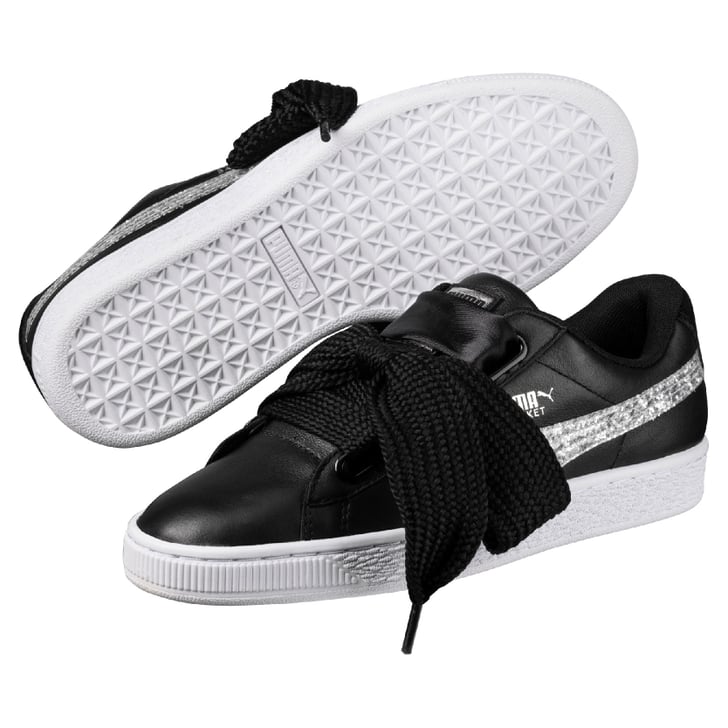 puma heart bling noir