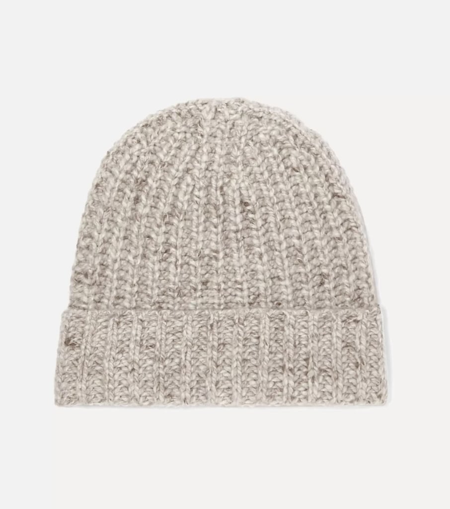 Johnstons of Elgin Ribbed Cashmere Beanie