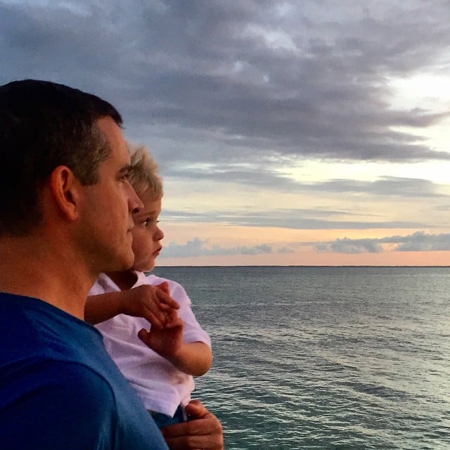 Reese Witherspoon shared this shot of her husband, Jim Toth, and their son, Tennessee, captioned, "Happiest of #FathersDay to all the sweet dads out there! Like this one! JT, you are an amazing father who loves and nurtures our kids everyday. Here's to all the dads who raise our kids to be incredible people!"