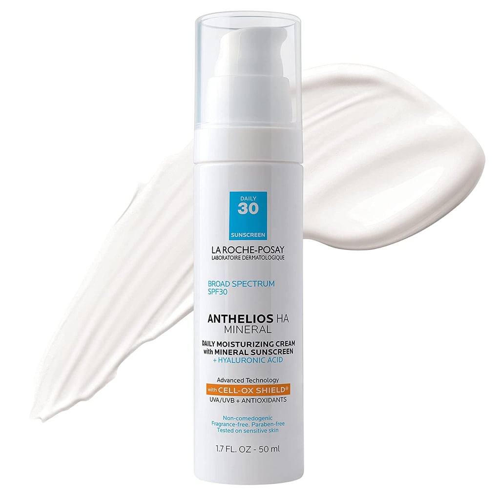 For Sensitive Skin: La Roche-Posay Anthelios 100% Mineral Sunscreen With Hyaluronic Acid SPF 30
