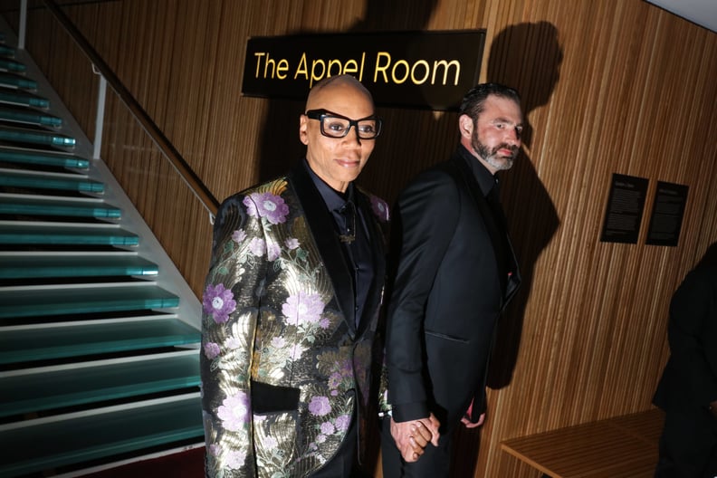RuPaul and Georges LeBar at the Time 100 Gala in 2018