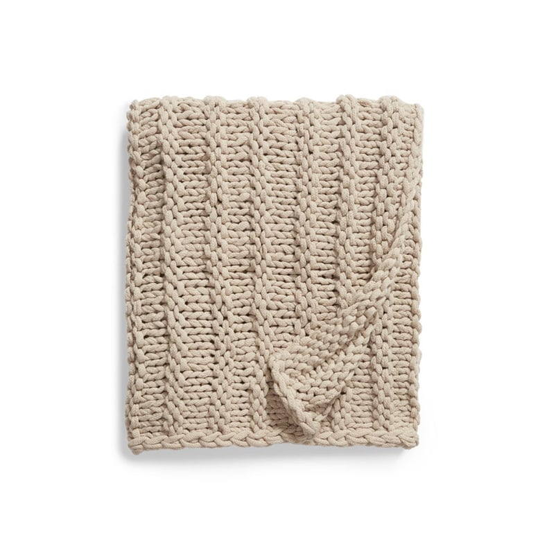 Jersey rope throw blanket on sale