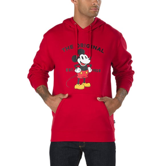 Disney x Vans Mickey Mouse's 90th Classic Pullover Hoodie in Chili Pepper