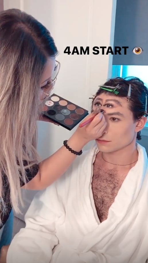 Ezra Miller Met Gala Makeup 2019