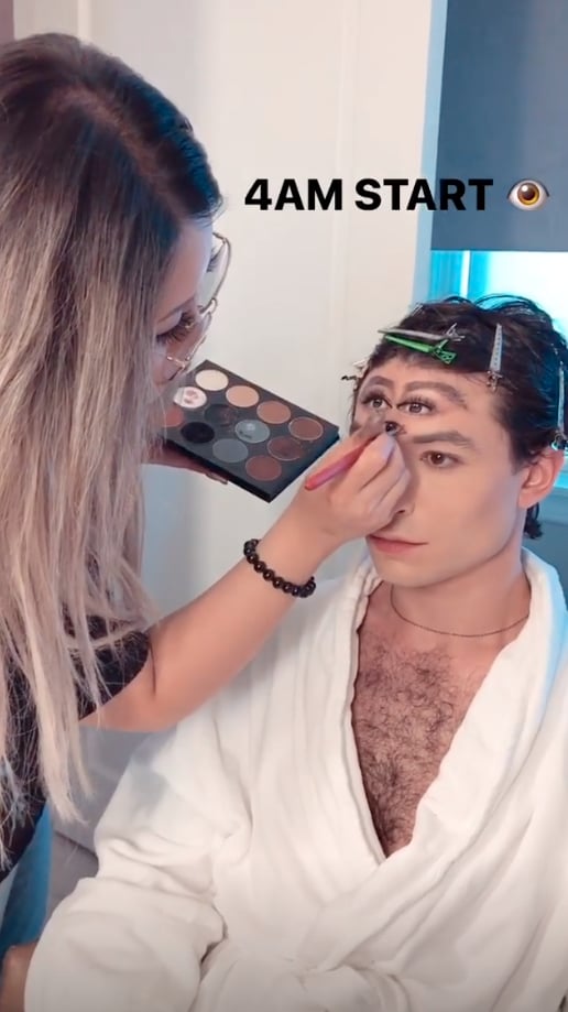 Ezra Miller Met Gala Makeup 2019 Ezra Miller Met Gala Makeup 2019