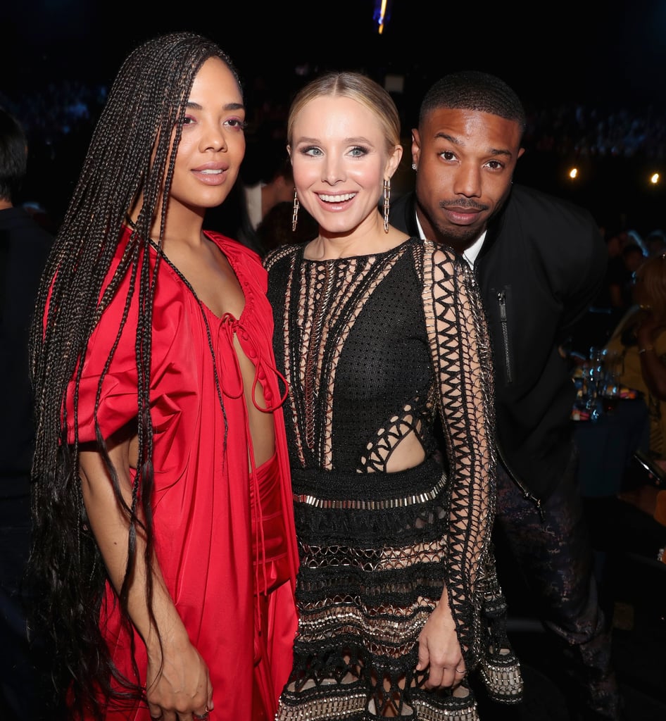 Michael B. Jordan and Kristen Bell MTV Movie and TV Awards