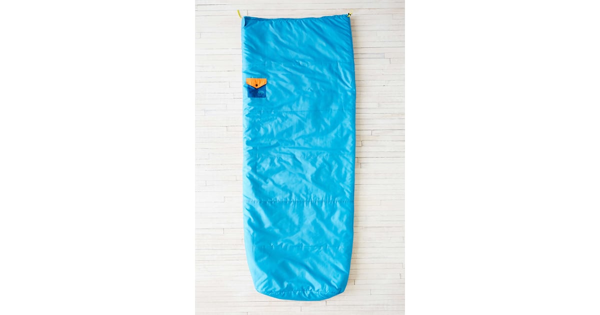 BabyBlue Sleeping Bag Pretty Camping Products POPSUGAR Smart