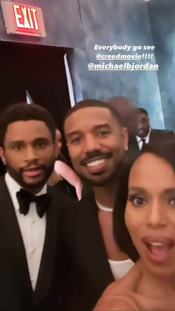 Nnamdi Asomugha, Michael B. Jordan, and Kerry Washington