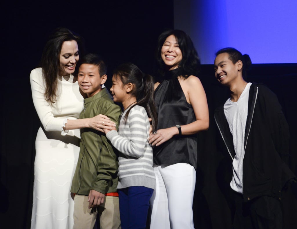 Angelina Jolie and Her Kids at Telluride Film Festival 2017