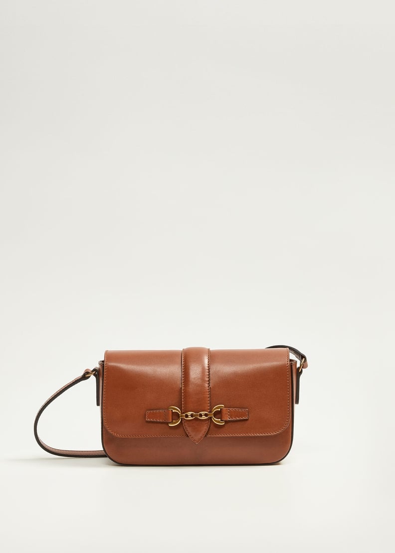 Mango Stirrup Leather Bag